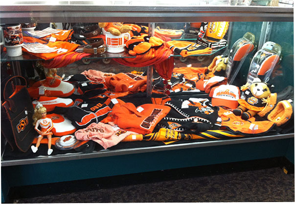 BA OSU display case